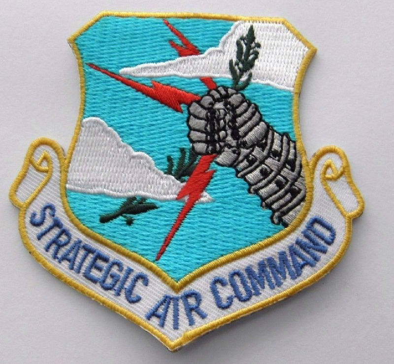 Cordon Emporium Usa Air Force Strategic Air Command Shield Emblem