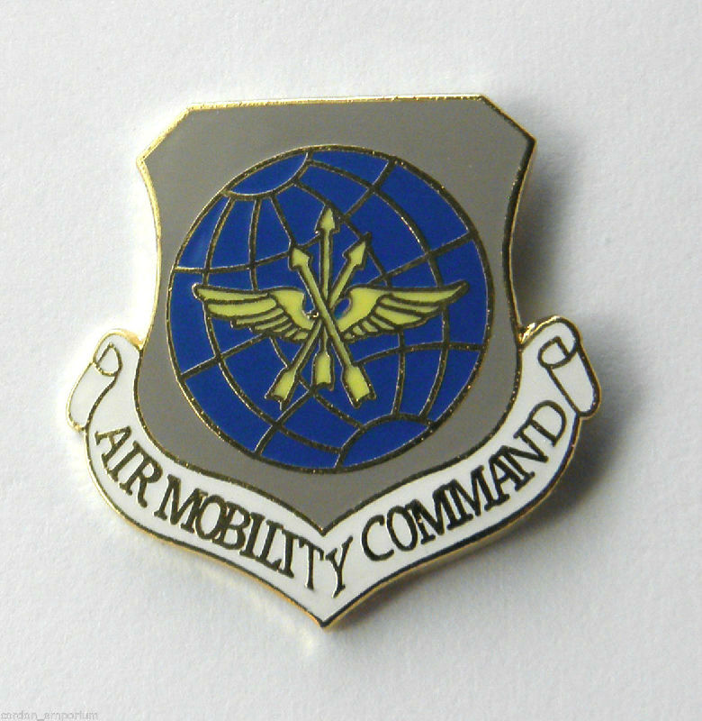 USAF Air Force Combat Control Large Cap Hat Jacket Pin 1.5 inches 