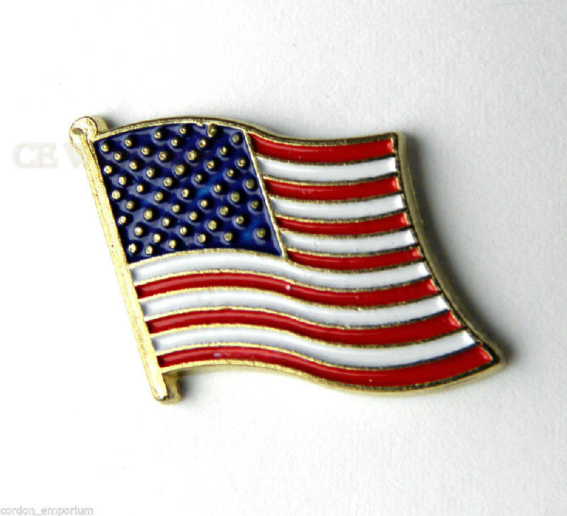 United States Flag Usa Pin Badge Lapel Pin 1 Inch Cordon Emporium 0208