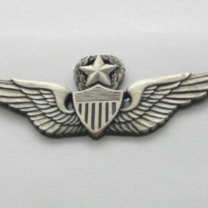 USAF AIR FORCE FLIGHT NURSE MASTER LAPEL PIN BADGE 7/8 INCH