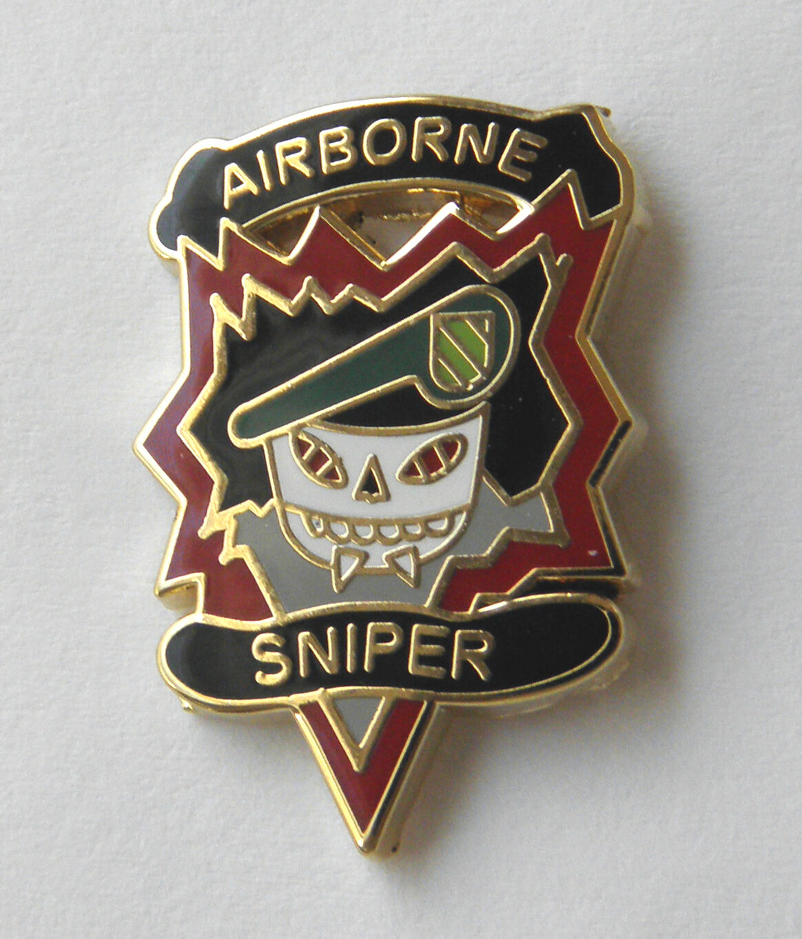 SPECIAL FORCES AIRBORNE  Military Veteran US ARMY Hat Pin 14481 HO