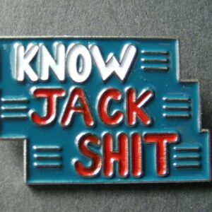 ADULT NOVELTY OH SH!T FUNNY LAPEL PIN BADGE 1 INCH 