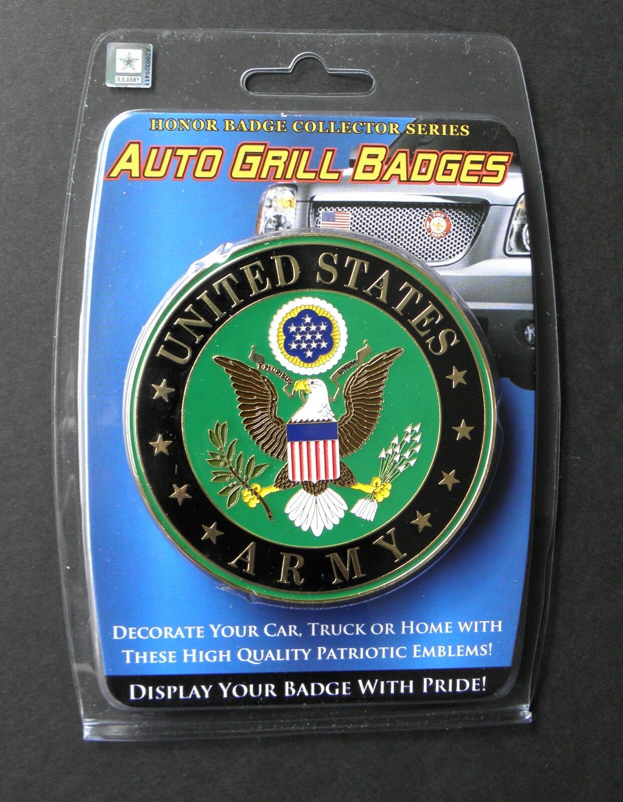 CAR GRILLE EMBLEM BADGES USARMY MILITARY 