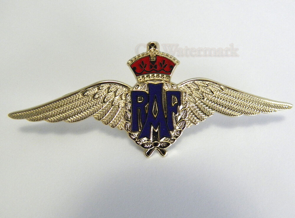 Air Force Flag Lapel Hat Cap Tie Pin Badge RAF Brooch