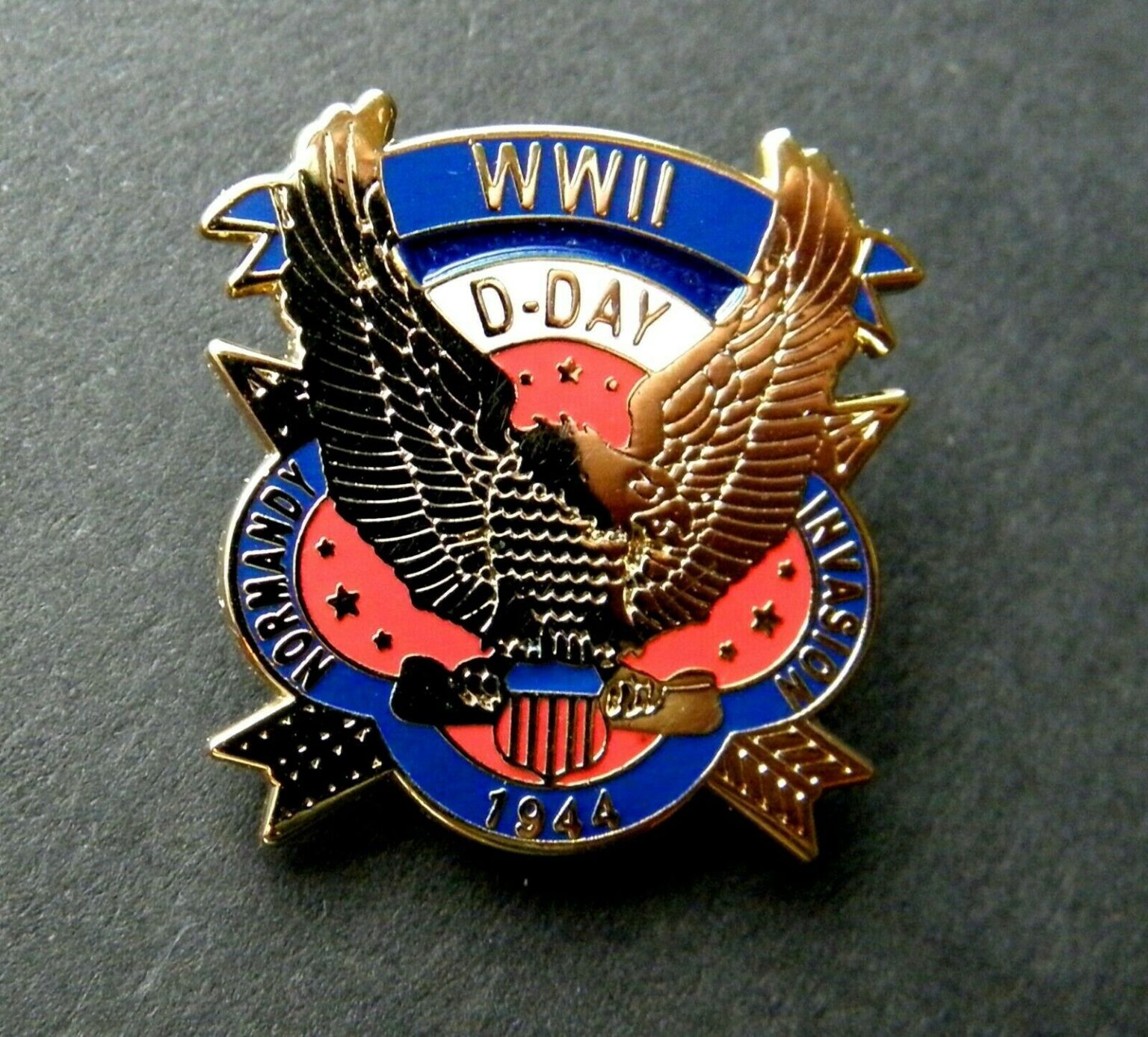 Wwii World War 2 D Day Normandy Invasion 1944 Lapel Pin 1