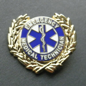EMT EMERGENCY MEDICAL TECHNICIAN 9.5 INCH EXTRA LARGE EMBROIDERED PATCH