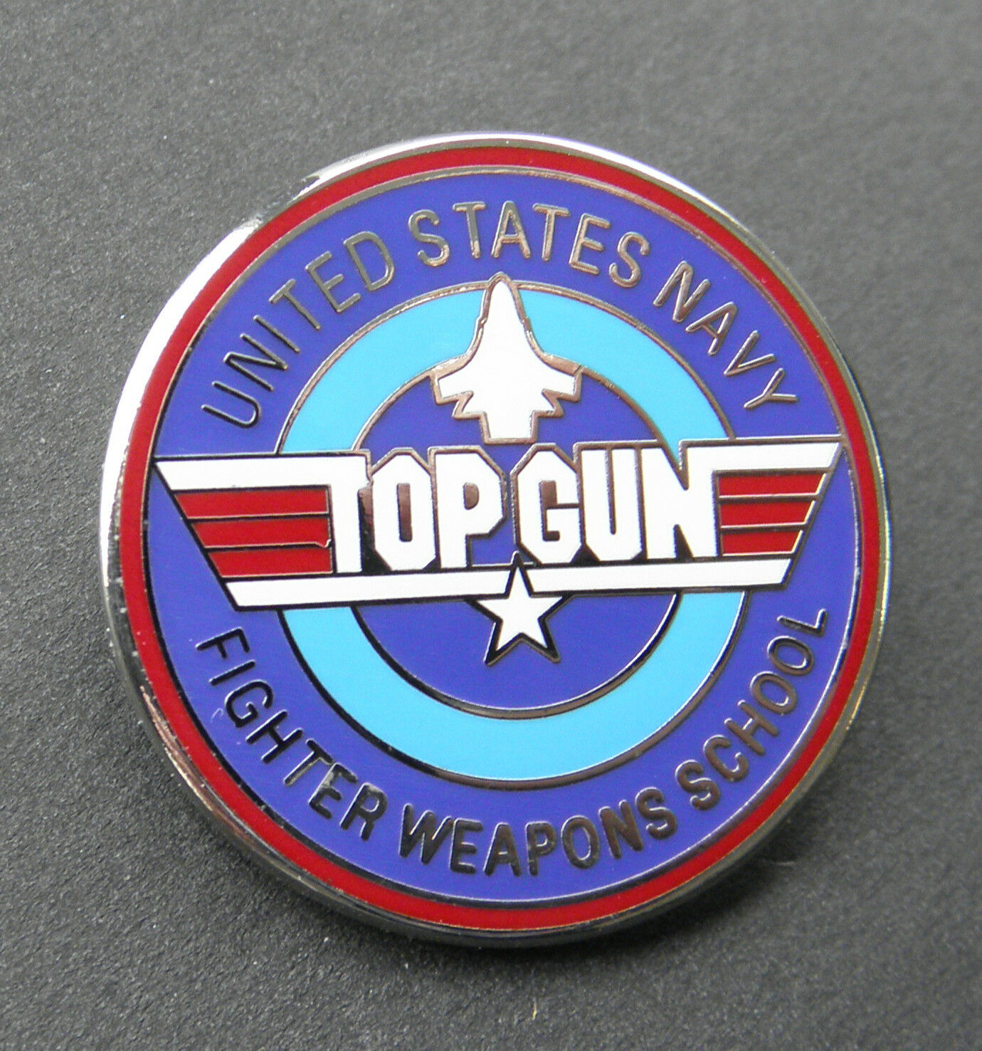 US NAVY PILOTS TOP GUN HAT/LAPEL PIN 