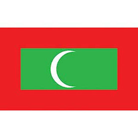 DMSE Republic of Maldives Maldivian Flag 3X5 Ft Foot 100% Polyester 100D Flag UV Resistant 3' X 5' Ft Foot 
