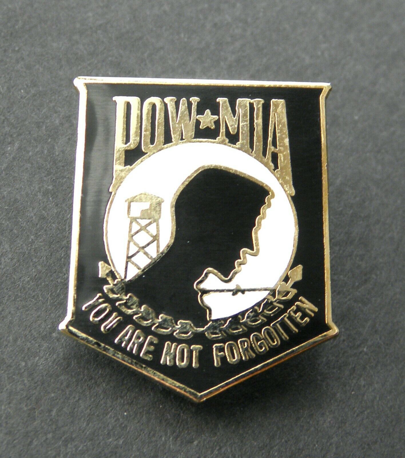 Details about  / POW MIA YOU ARE NOT FORGOTTEN MILITARY PIN