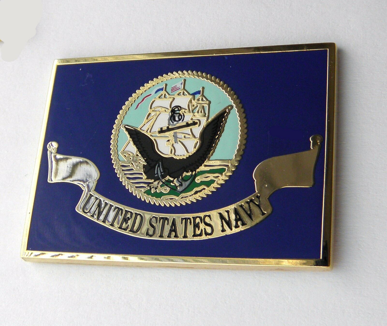 United States Navy with Flag Lapel Pin USNV-1 